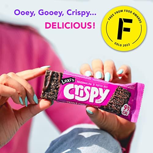 Sweet​ and ​Snackable: Lexi’s® 99 Calorie Chocolate Crispy Treat Bars - Guilt-Free⁣ Indulgence!