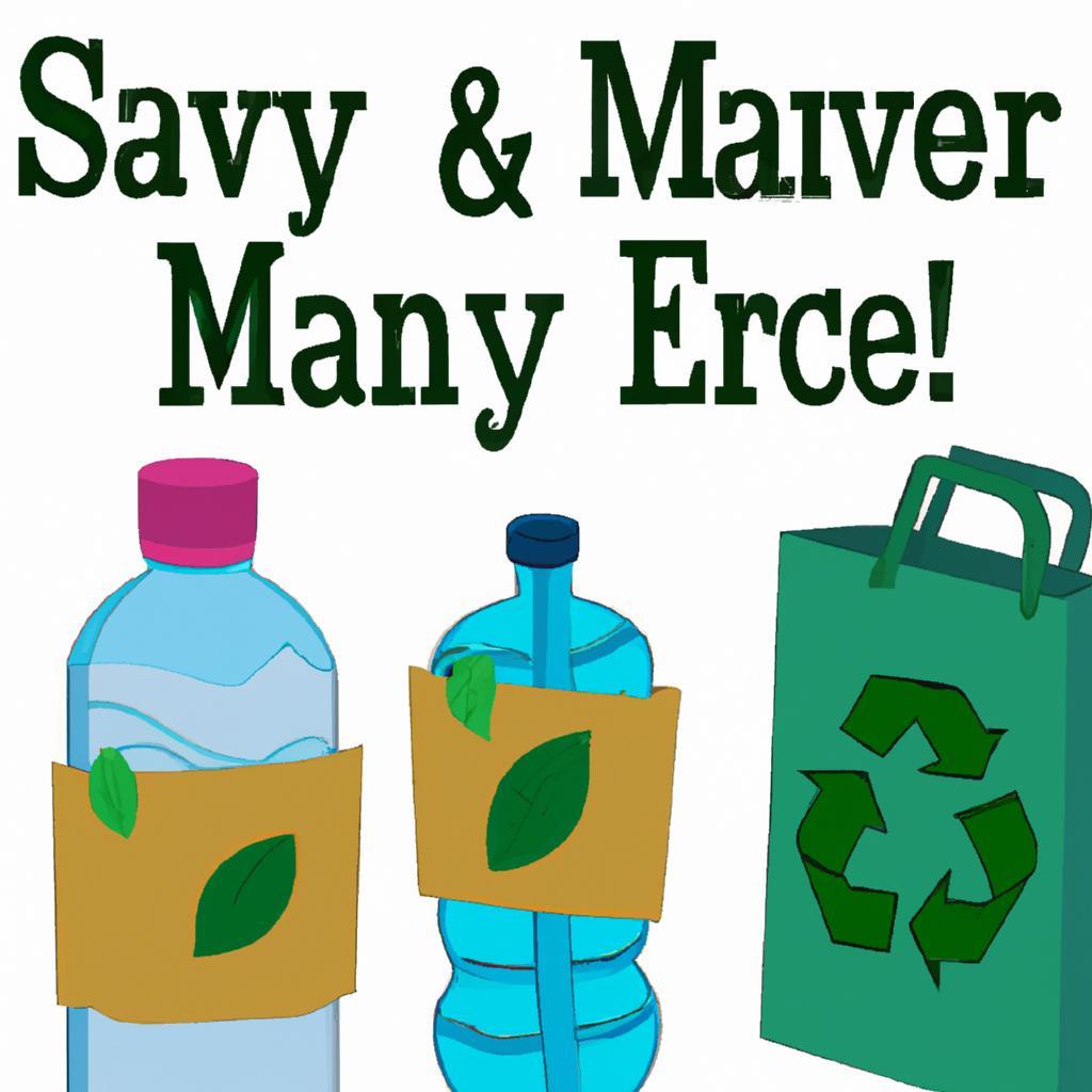 Smart Choices: Save Money and the Planet with Reusable Bags, Containers, and Water Bottles