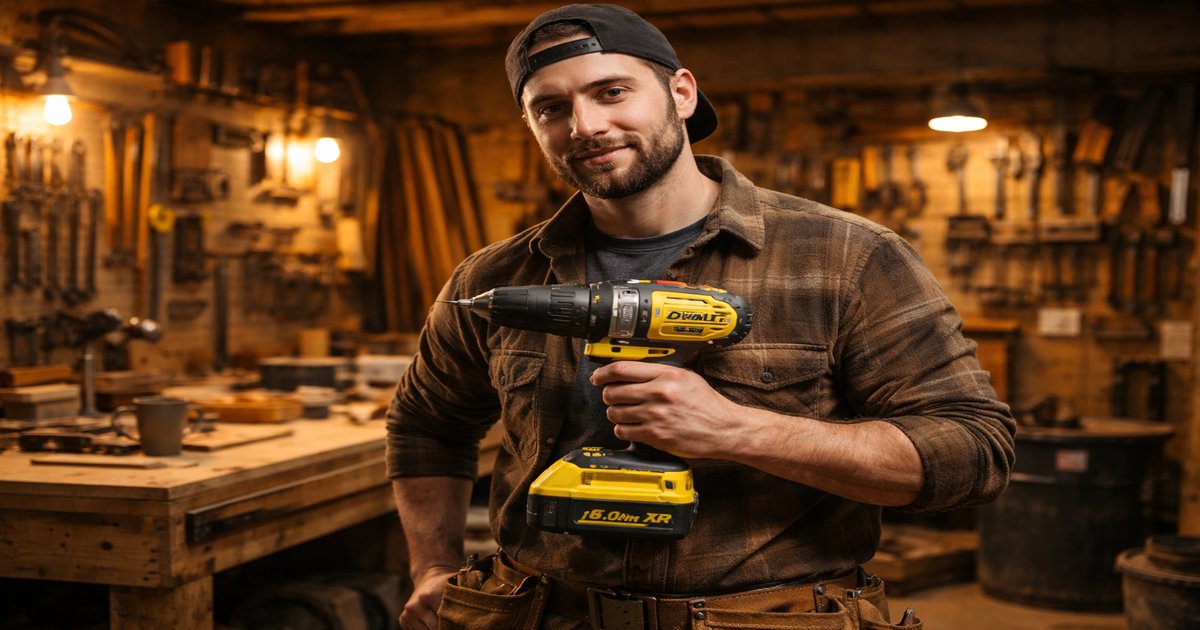 dewalt xr 18v in use