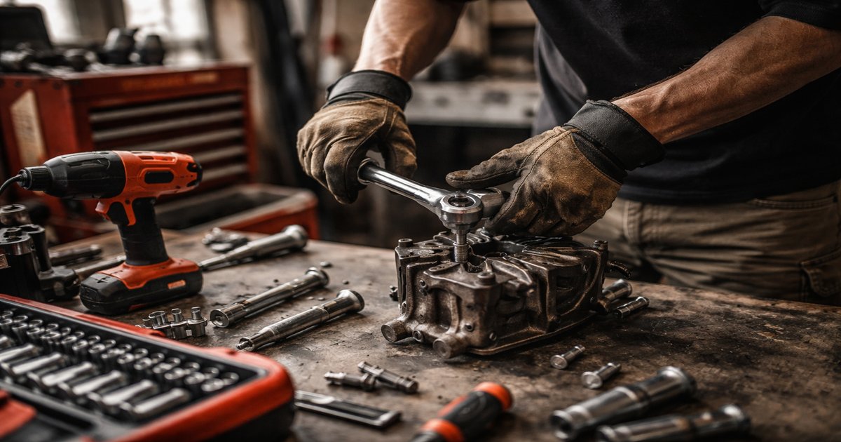 snap on tools in use